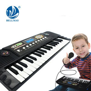 37 Keys Kids Multi Functional Electronic Organ Keyboard with Microphone
