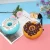 Import 380ML Plastic Silicone Cover Customized Logo Outdoor Travel Portable Straw Leakproof Children Donuts Shape Water Bottle from China
