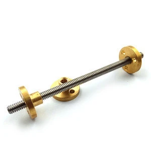 3D printers/stepper motor copper nut threaded rod ball bearing 8mm 10mm lead screw