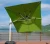 Import 3Meter 8Ribs Green Huge Outdoor Cantilever Parasol Sun Umbrella For Garden from China