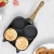 Import 4-cup Egg Frying Pan Non-stick Cookware Fried Egg Cooker Pan fried eggs with four holes from China
