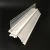 Import 40mm white plastic extrusion shelf talker with transparent clear price label ticker data strip from China
