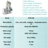 450~500KG/H with invention patent corn wheat beans flour mill grinder