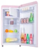 48cm Colorful Home Kitchen hotsale retro fridge refrigerator with single door BC-96LH
