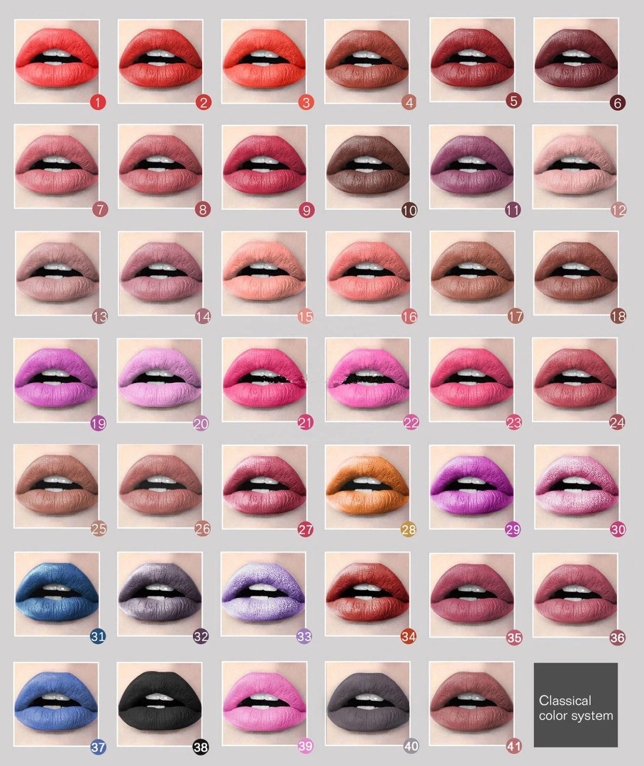 49 Colors Liquid Vegan Pigment Kit Wholesale Mat Lipsticks Vendor Private Label Lip Gloss Custom Logo