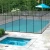 Import 4X12 In-Ground Swimming Pool Fence Child Barrier Pool Safety Mesh Fence Section, Black from China
