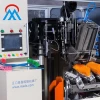 5 axis 2 drilling and 1 tufting brush/broom making machine