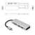 Import 5 in1 Type C Multiport for macbook with card reader SD and TF,  4K HDMI and data 3.1 Type C docking adapter USB C HUB from China