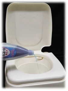 500mL blue color liquid poo odor away organic air urinal toilet freshener