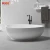 Import 52 inch Freestanding acrylic stone triangle shape bathtubs from China