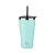 Import 530ml  double wall insulated Vacuum stainless steel tumbler cups coffee mug with straw and custom logo from China