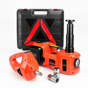 5T Hydraulic Electric Jack With Inflator Impact Wrench for car repair tools