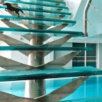 6.38-42.3mm Dark Grey PVB Laminated Glass with Ce