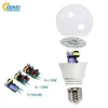 6500K B22 Lampe Spiral Mounted Household 5 7 9 12Watt Led Light Bulb E27 15 18 24W Screw Installation Led Bulbs