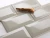 Import 75*150mm white matt bevel subway tile backsplash tiles and accessories front wall peel and stick backsplash from China