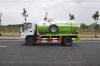 7.5m3 Vacuum Suction Kitchen Garbage Truck With Dry and Wet Separation Technology