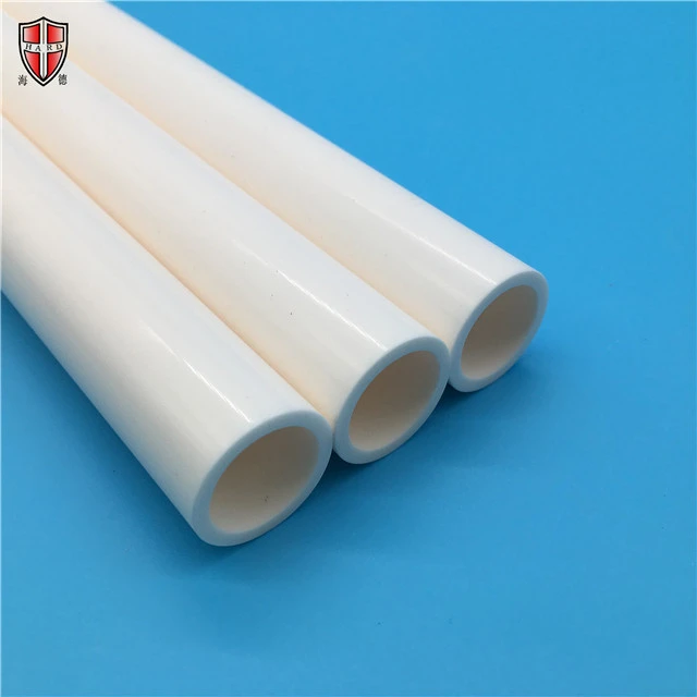 95% 99%99.5% Al2O3 alumina insulated ceramic tube pipe bushing