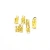 Import 9mm cable imitation gold wire rope end cap from China