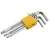 Import 9PC Normal, Long Arm, Extra Long Arm Ball Point Hex Key Set Metric &amp; Inch from China