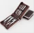 Import 9Pcs Manicure Pedicure Set With Case Nails Clipper Kit Stainless Steel Travel Home Nail Care Tools from China