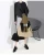 Import A word skirt autumn winter 2024 port taste womens personality versatile irregular stitching skirt from China