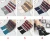Import A1583  Wholesale Warmer Leg Guard Stocking Crochet Winter Thick Long Wool Heap Socks Stripe Over Knee Knitted Stockings from China