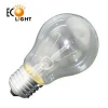 A19 general light bulb 100W clear frosted incandescent