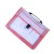 Import A4 pp document envelope bag plastic file folder with handle and fastener closure from China