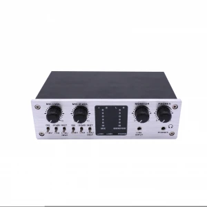 Accuracy Stands SD-04 Professional Multi-function Interface USB External Audio Sound Card For Recording And Live Broadcast
