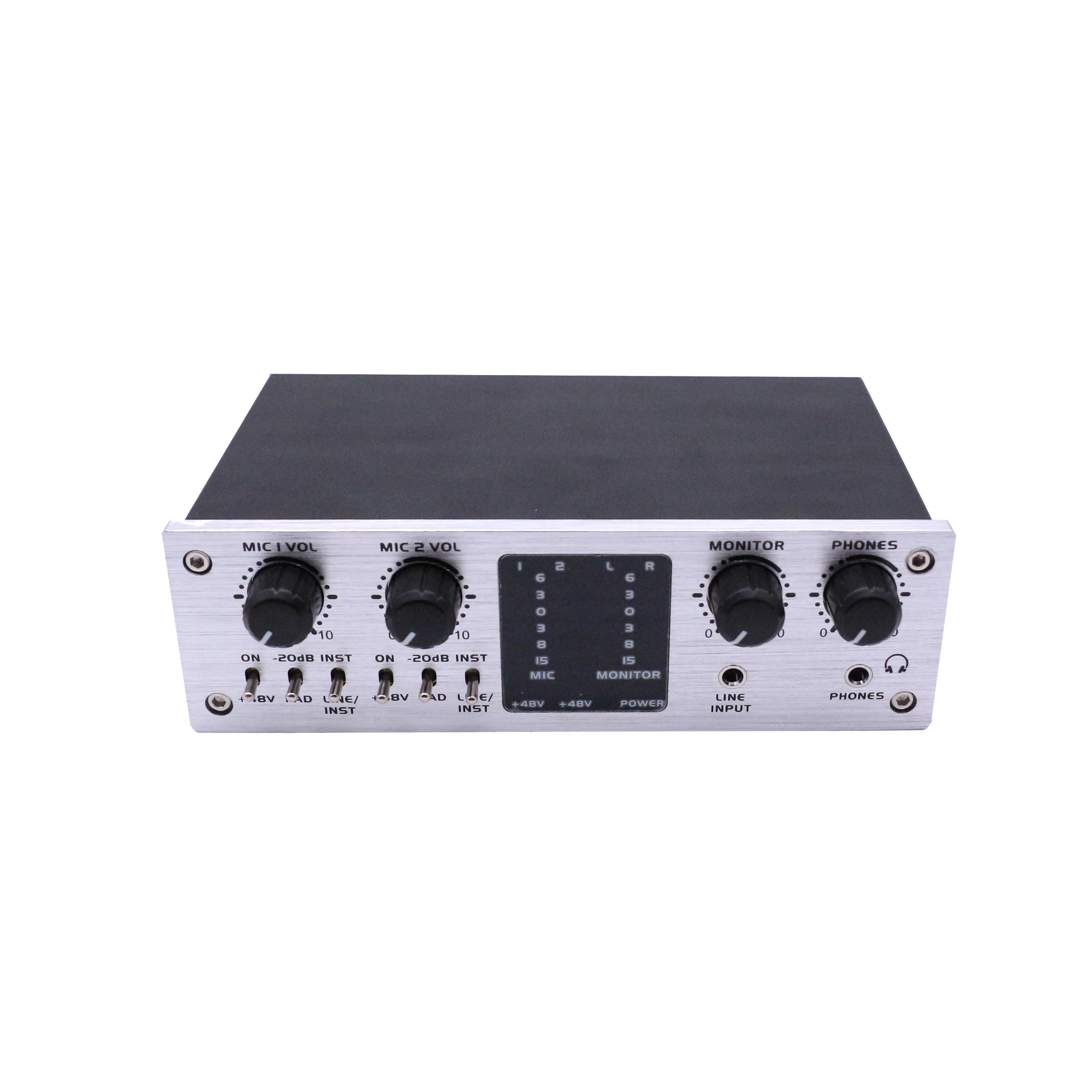 Accuracy Stands SD-04 Professional Multi-function Interface USB External Audio Sound Card For Recording And Live Broadcast