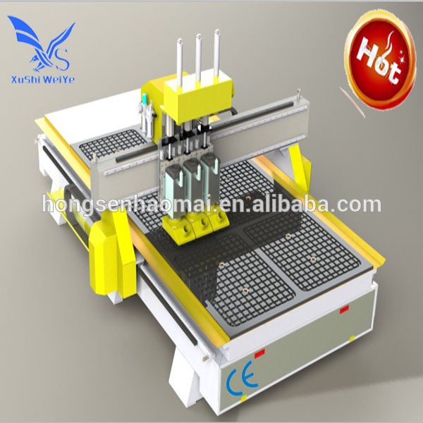 air - cooling spindle Hshm1325 mini 3d cnc router for kitchen cabinet door