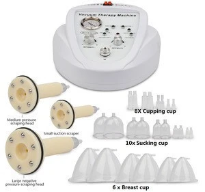 Air Vacuum Pump Breast Enhancer Electric Breast Massager Cupping Body Massage Machine