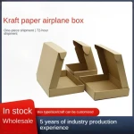 Aircraft box extra hard cowhide corrugated express aircraft box kraft paper board packaging box custom packaging