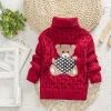 AL5047G Children clothes high quality girls boys pullovers turtleneck sweaters winter clothes baby sweater