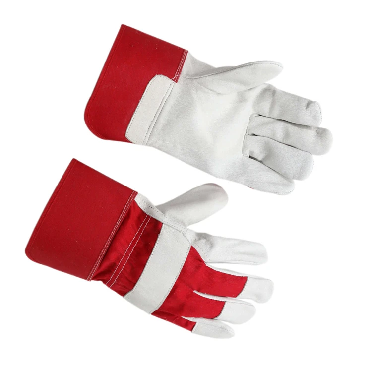 Ali baba new products Cow Grain Full Palm rubber hand gloves bulk leather welding gloves
