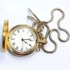  China OEM pocket watch mechanical movt watches with chain