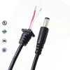  supplier DC Power cable 12V to 24V 5.5mm x 2.5mm Barrel Male Plug Connector Pigtail