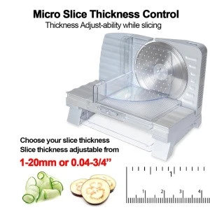Aluminum Alloy Slight Sound Multi-functional Meat Slicer Machine Mini Manual Frozen Meat Slicer Home Automatic Fresh Meat Slicer