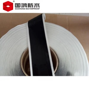 Aluminum foil polymer self-adhesive butyl rubber waterproof tape