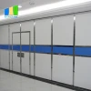 Aluminum Frame Accordion Folding Movable Partition Walls on Wheels for Banquet Hall