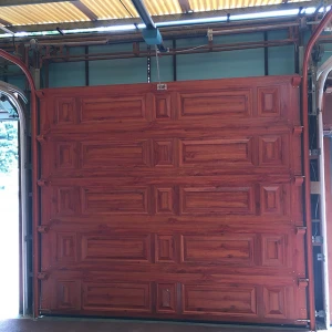 Aluminum Material Automatic Sectional Garage Door