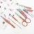 Import Amazon Hot Sale 8pcs Stainless Steel Toenail Clippers Kit Manicure Set Nail Clippers Pedicure Kit from Pakistan