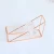 Import Amazon Hot-sale Office Supplies Stationery Mini Adhesive Tape Holder Rose Gold Metal Gummed Tape Dispenser For Paper from China
