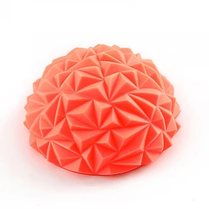 Amazon Hot Sale Wholesale Fitness Yoga Soft Spiky Half Foot Massage ball Stability PodS Ball