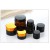 Import Amber 5g 10g 15g 20g 50g 60g 100g Face Cream Glass Jar Bottle with Cap from China