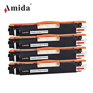 Amida Color Cartridge Toner CE310A CE311A CE312A CE313A for CP1025/1025NW/ LBP7010/7018 Printer