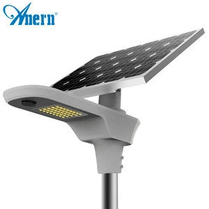 Anern high lumen ip65 smd 20w 30w 40w all in one solar led street light price