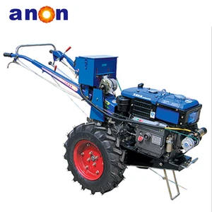 ANON best selling hand operation farm walking tractor machine 2 wheel walk behind tractor in Afria