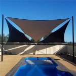 anti sunshine outside swimming pool shade covering