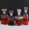 antique glass decanter liquor bottle for rum or whisky glass tequila bottle